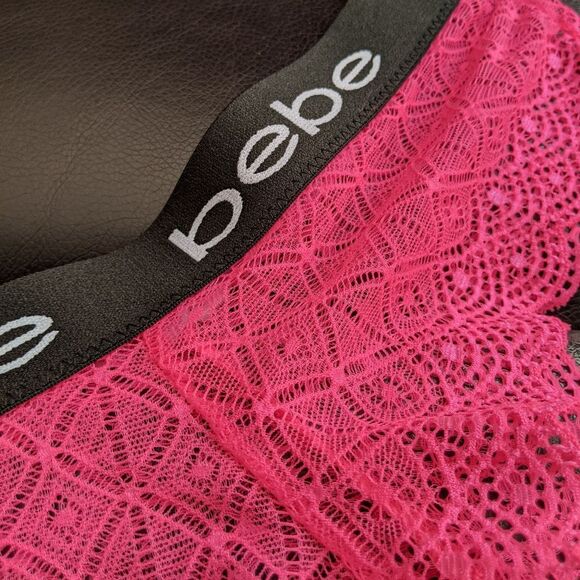 Bebe Sexy Cheeky Lace Panty Size Small - Picture 3 of 6